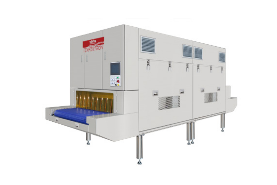 高周波解凍装置テンパトロン 連続式